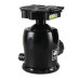 SIRUI K-40II professional ball head aluminium black (125mm high) - KII series